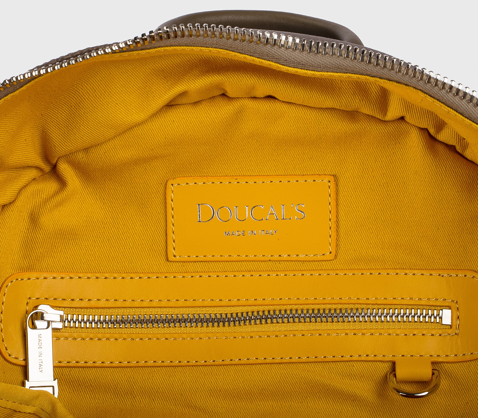 Sac à dos en cuir Palmellato taupe