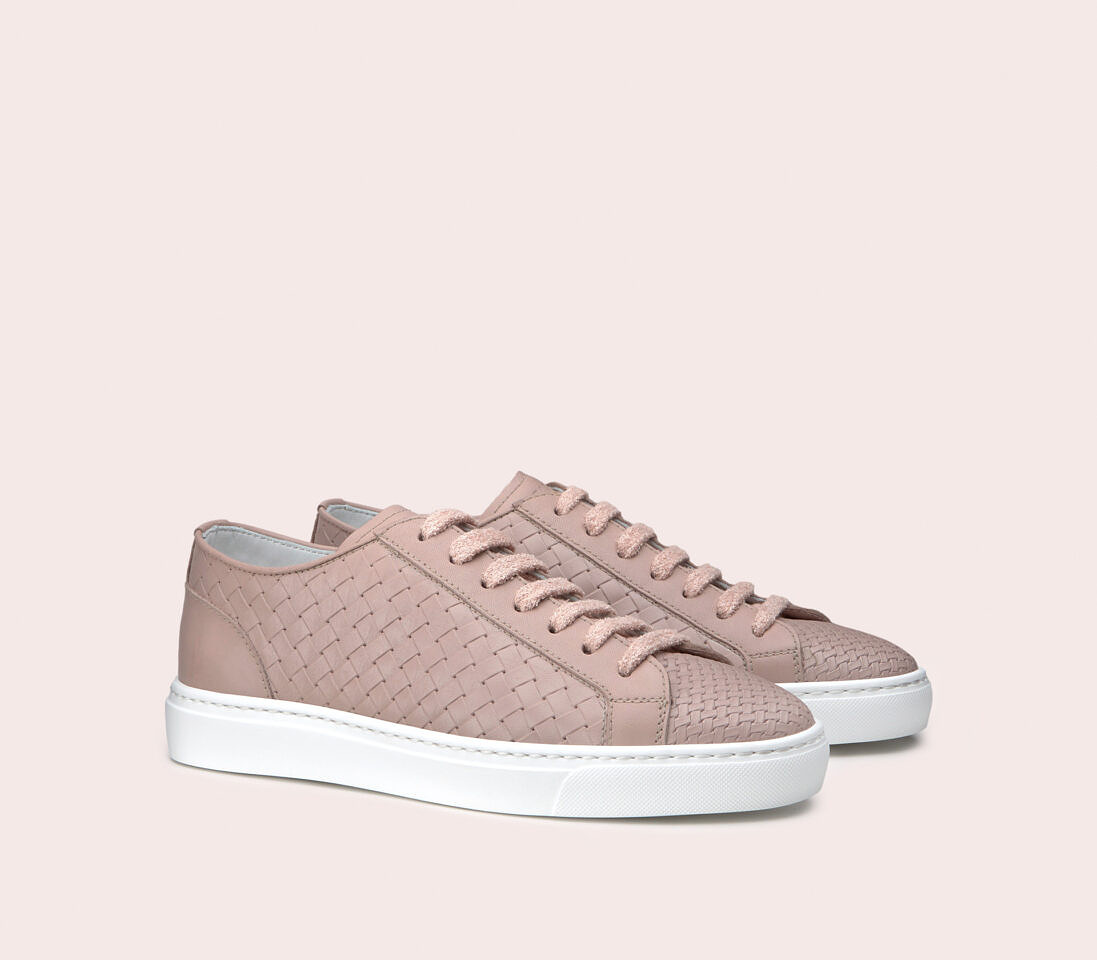 Sneakers da donna intreccio | rosa - Doucal's