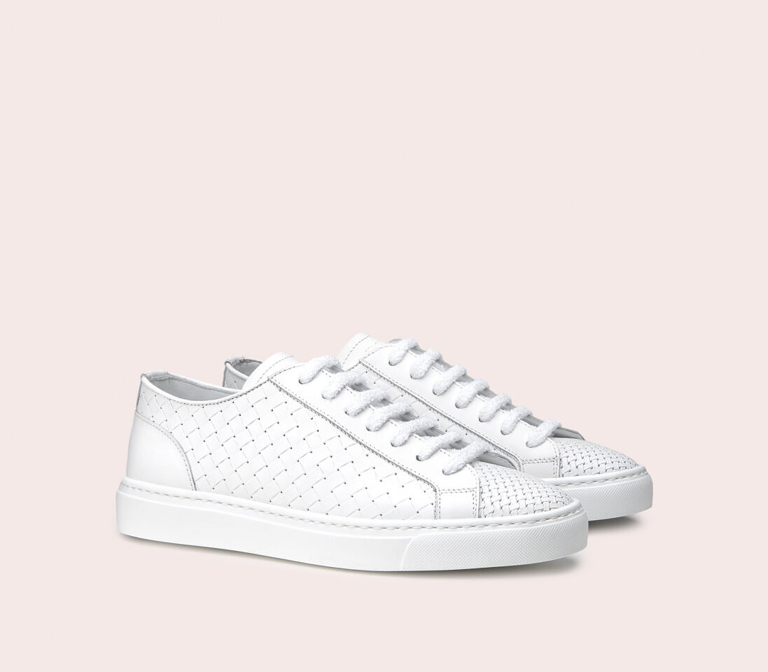 Sneakers da donna intreccio | bianco - Doucal's