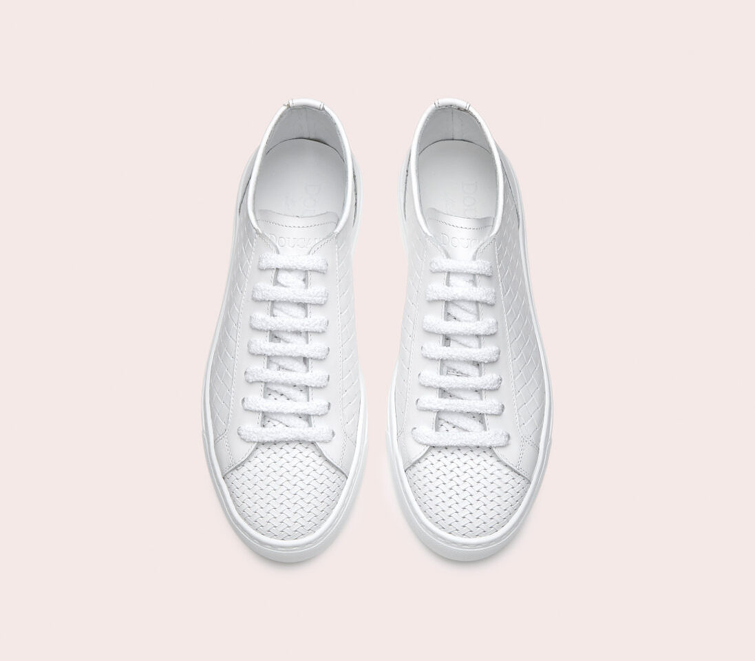 Sneakers da donna intreccio | bianco - Doucal's