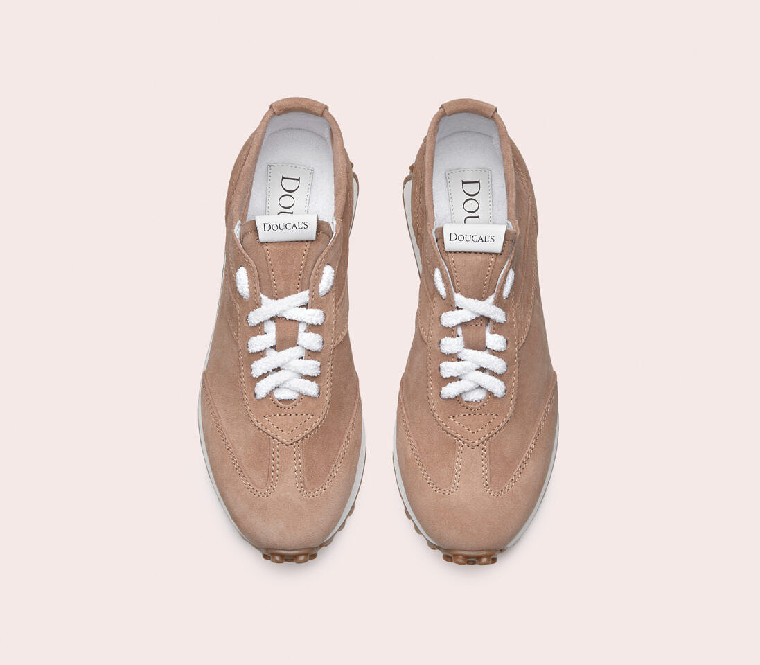 Sneakers da donna in suede | taupe - Doucal's