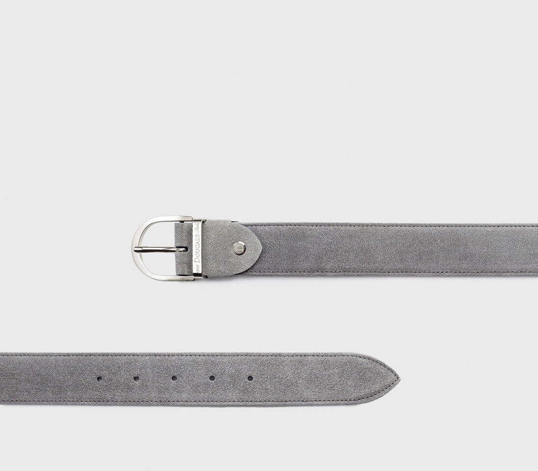 Cintura da uomo in suede | grigio - Doucal's