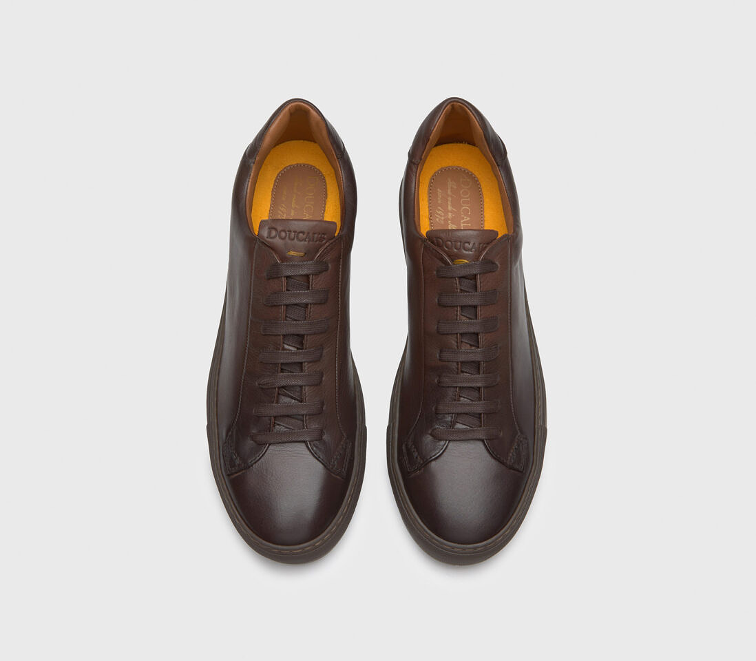 Sneakers da uomo in pelle | marrone - Doucal's